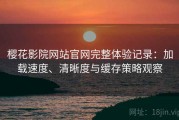 樱花影院网站官网完整体验记录：加载速度、清晰度与缓存策略观察