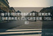 柚子影视院使用体验复盘：搜索效率、分类清晰度与实际可用性观察（对比后）