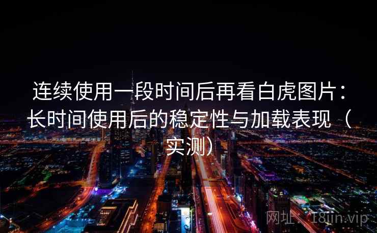 连续使用一段时间后再看白虎图片：长时间使用后的稳定性与加载表现（实测）