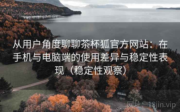 从用户角度聊聊茶杯狐官方网站：在手机与电脑端的使用差异与稳定性表现（稳定性观察）