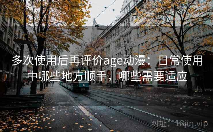 多次使用后再评价age动漫：日常使用中哪些地方顺手，哪些需要适应