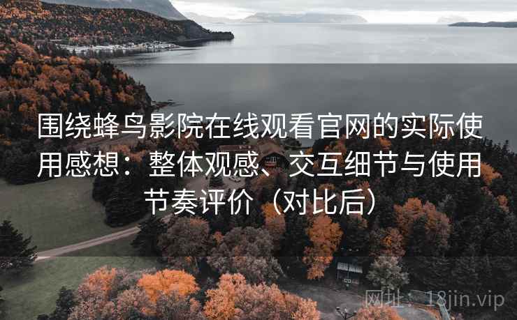 围绕蜂鸟影院在线观看官网的实际使用感想：整体观感、交互细节与使用节奏评价（对比后）